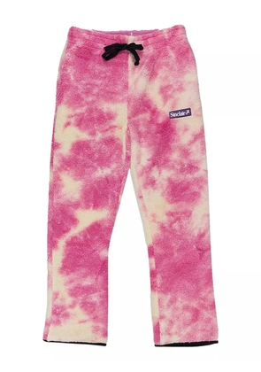 Sinclair tie-dye fleece trousers - Pink