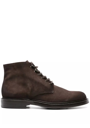 Officine Creative Uniform 018 suede Chelsea boots - Brown