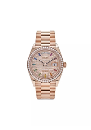 Rolex 2021 pre-owned Day-Date 36mm - Pink