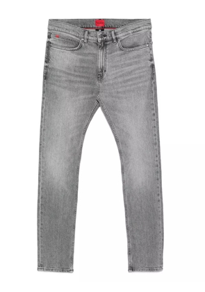 HUGO logo-plaque jeans - Grey