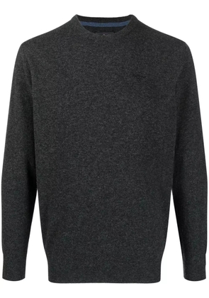 Barbour crew neck wool jumper - Grey