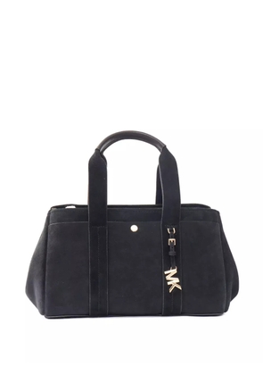 Michael Kors suede satchel bag - Black