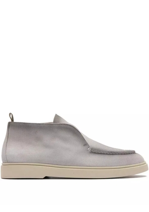 Officine Creative Bones 102 suede boots - Grey