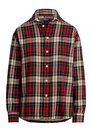 Polo Ralph Lauren plaid long-sleeve shirt - Red