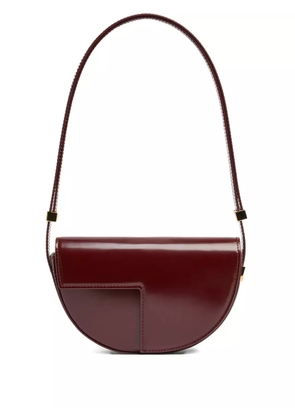 Patou Le Patou half-moon leather shoulder bag - Red