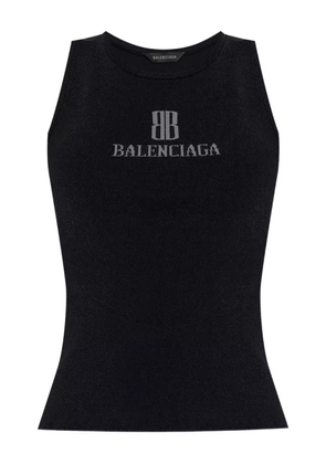 Balenciaga Nano BB tank top - Black