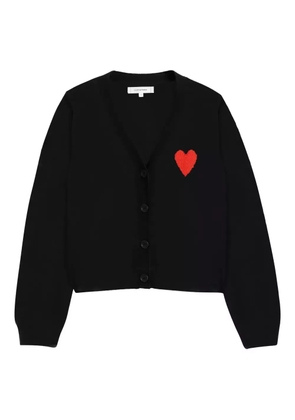 Chinti & Parker Breton Heart cardigan - Black