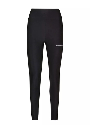 HINNOMINATE high-waisted logo trousers - Black