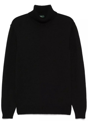Zanone virgin-wool sweater - Black