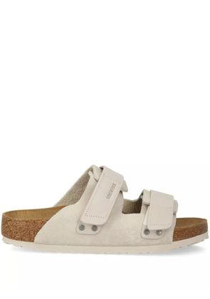 Birkenstock Uji suede sandals - White