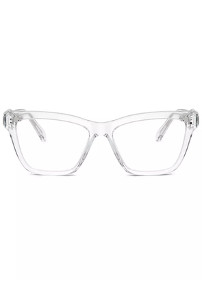 Swarovski Eyewear crystal-embellished glasses - White