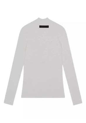 HELIOT EMIL high-neck wool sweater - White