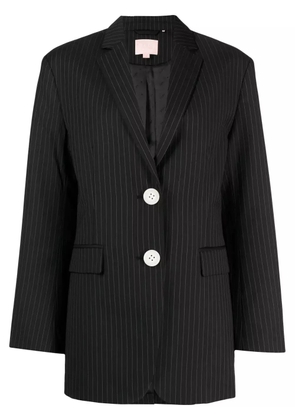 BAPY BY *A BATHING APE® pinstripe single-breasted blazer - Black