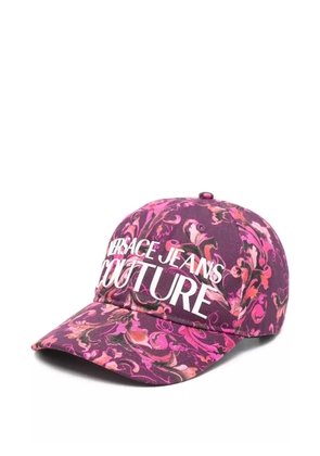 Versace Jeans Couture baroque-print baseball cap - Purple