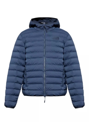 Ea7 Emporio Armani hooded quilted jacket - Blue