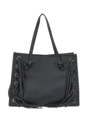 MARCELLA CLUB leather tote bag - Black