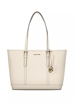 Michael Kors Jet Set leather tote bag - Neutrals