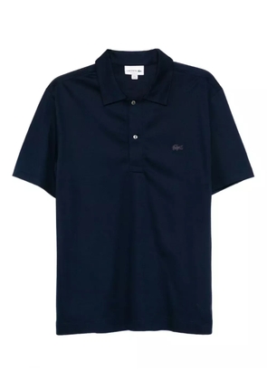 Lacoste logo-embroidered polo shirt - Blue