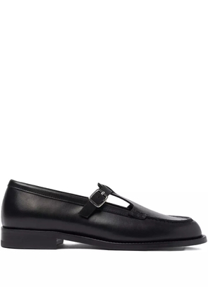 Scarosso leather loafers - Black
