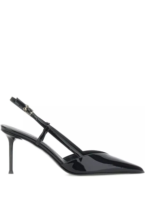 Sergio Levantesi 70mm Giulia slingback pumps - Black