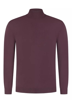 Zanone high-neck sweater - Red