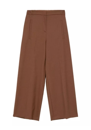 Merci elastic-waist trousers - Brown