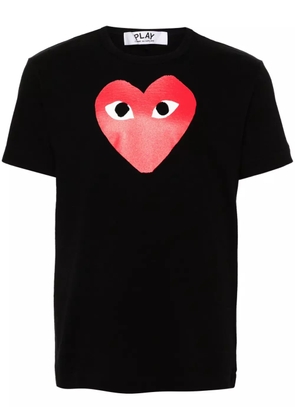 Comme Des Garçons Play Peeping Heart T-shirt - Black