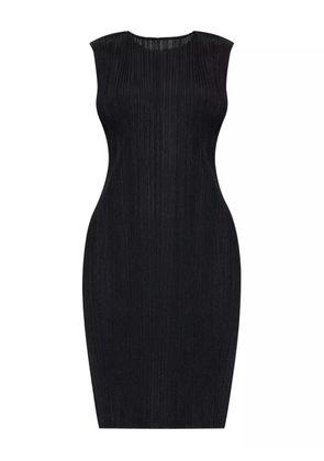 Pleats Please Issey Miyake pleated dress - Black