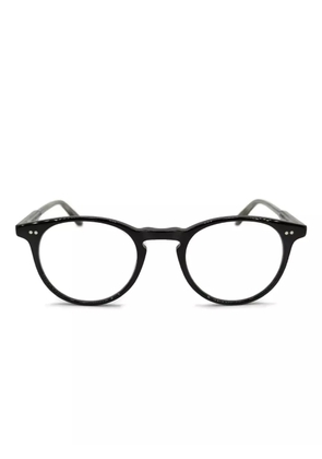 Garrett Leight round-frame glasses - Black