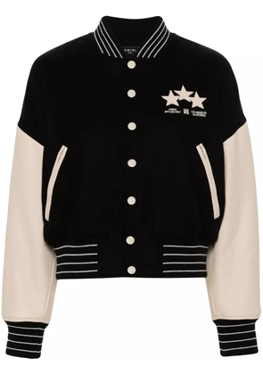 AMIRI Stars colour-block bomber jacket - Black
