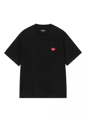 Carhartt WIP heart-patch T-shirt - Black