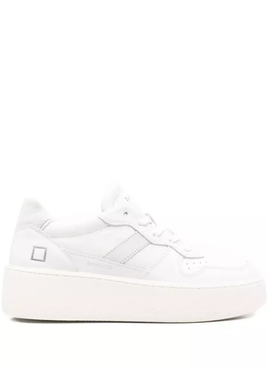 D.A.T.E. leather platform sneakers - White