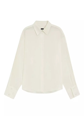 BOSS buttoned-cuffs shirt - White