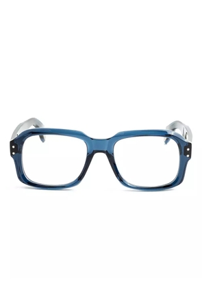 Cutler & Gross rectangle-frame glasses - Blue