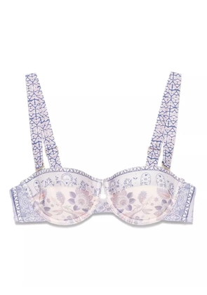 ZIMMERMANN Lucky bikini top - Neutrals