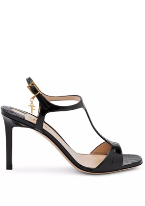 TOM FORD Angelina 105mm leather sandals - Black