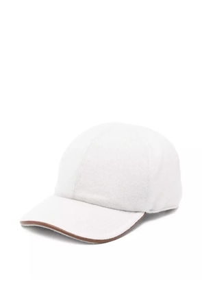 Kiton cashmere baseball cap - White