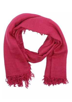 Faliero Sarti fringed scarf - Pink
