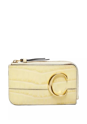 Chloé Pre-Owned 2021 leather wallet - Yellow