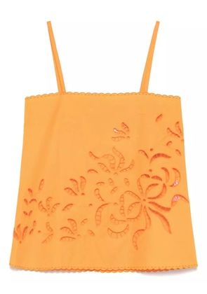 Vita Kin embroidered top - Orange