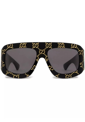 Gucci Eyewear GG Street pilot-frame sunglasses - Black