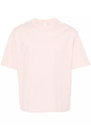 Neil Barrett Thunderbolt-print cotton T-shirt - Pink