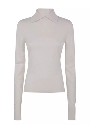 Blugirl long-sleeve ribbed sweater - Neutrals