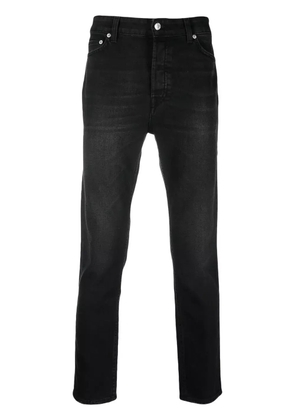 Department 5 logo-patch slim-cut jeans - Black