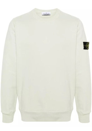 Stone Island Compass-badge cotton sweatshirt - Green