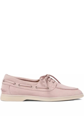 Scarosso Lia boat shoes - Pink