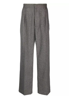 Winnie NY wool-mohair straight trousers - Grey