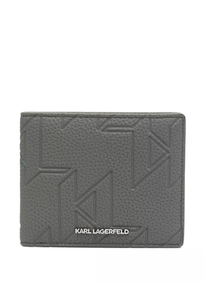 Karl Lagerfeld Urban monogram wallet - Grey