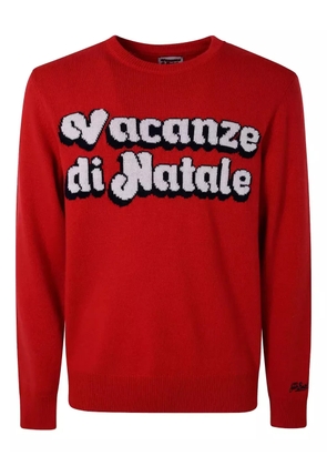 MC2 Saint Barth long-sleeve wool sweater - Red