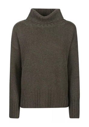 Aragona turtleneck cashmere sweater - Green